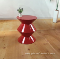 Fiberglass tea small cesar side table gloss table